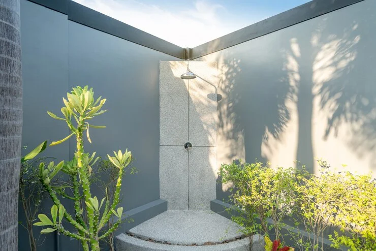 Outdoor shower