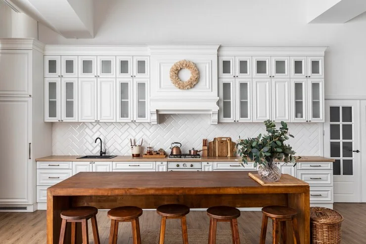 White Brick Backsplash in Your Kitchen