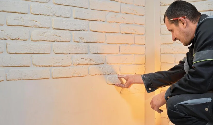 Installation Method of white brick