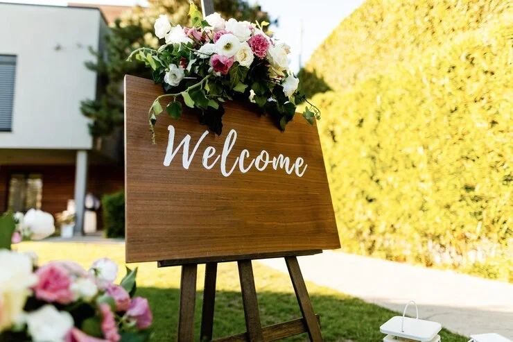Easel Flower Displays