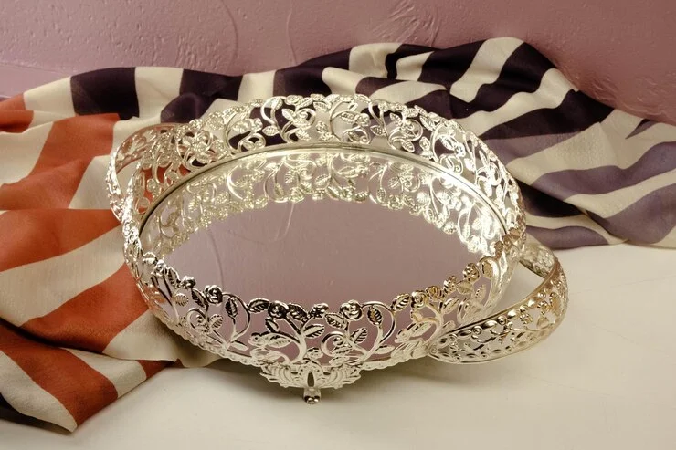 Vintage Tray with handles